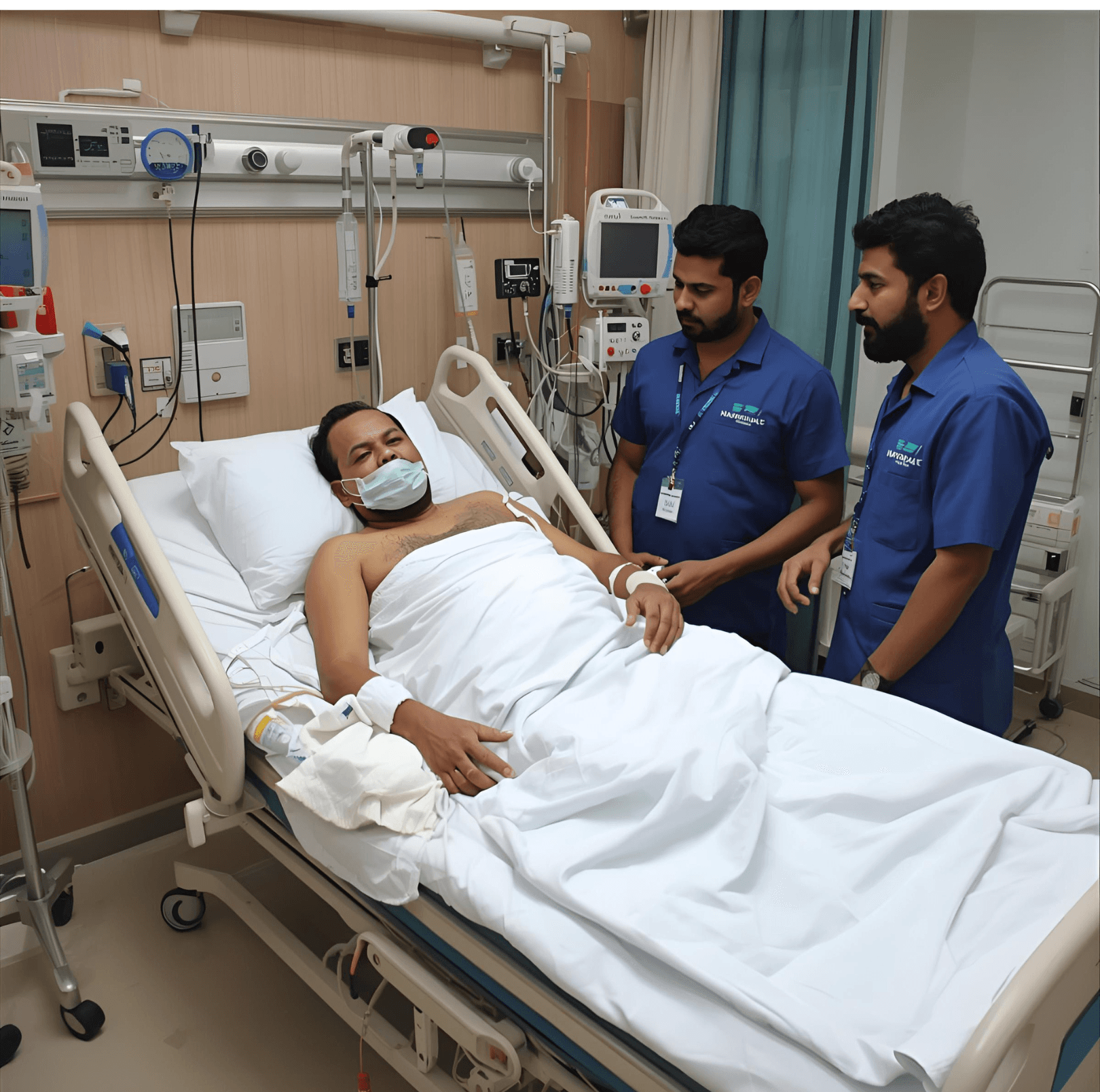 Advanced nursing care support at home in Chennai