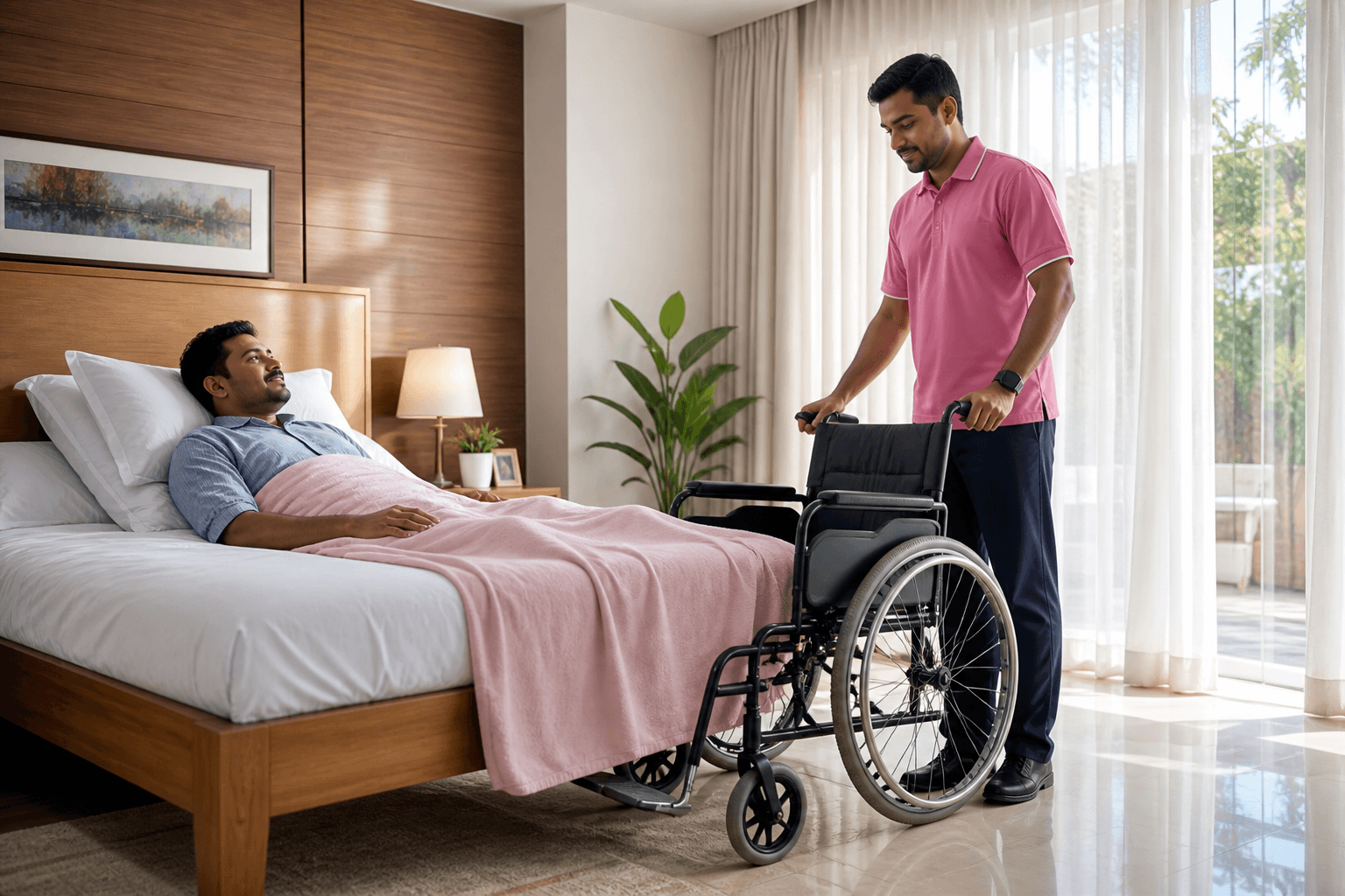 Basic Nursing Care support for recovery and mobility at home