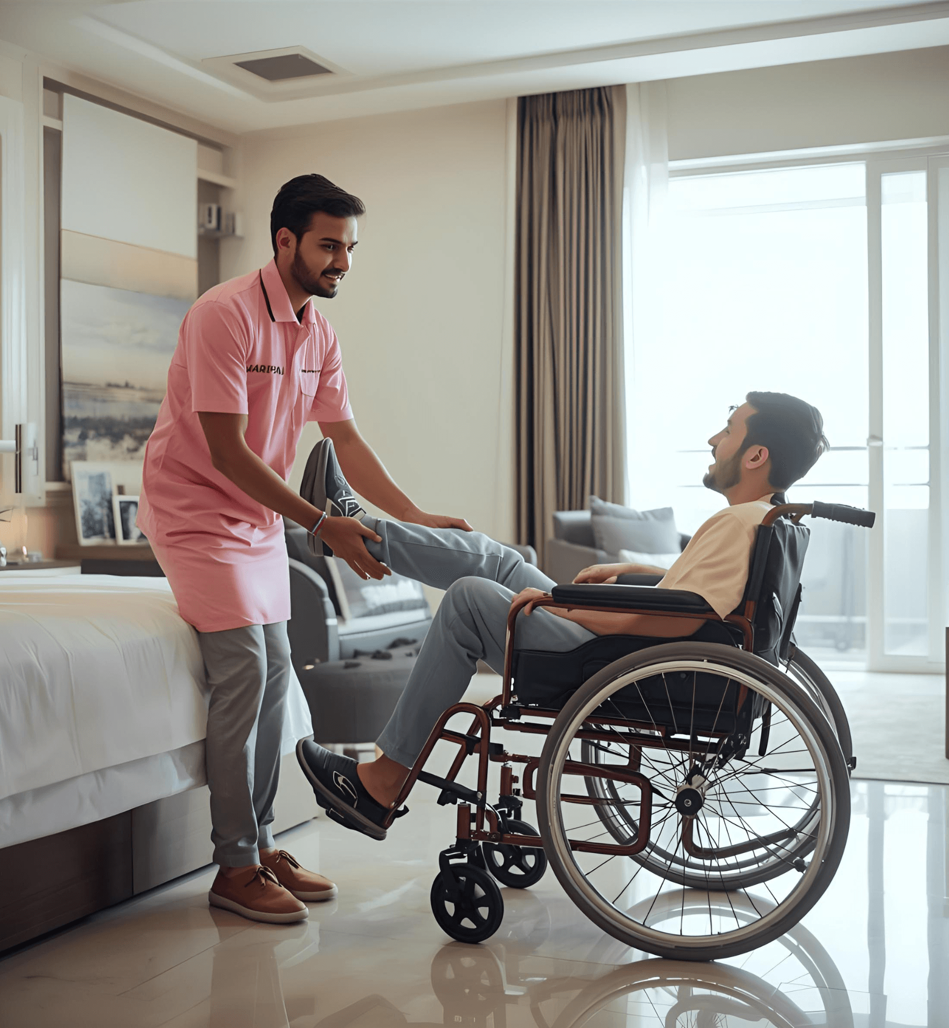 People who benefit from patient care assistant services