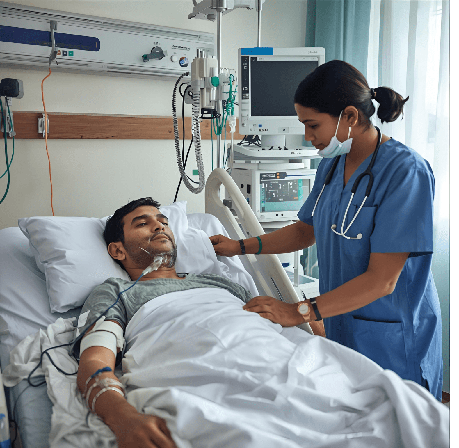 Essential Step-Down ICU Care ICU at Home package